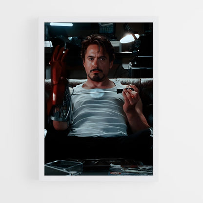 iron-man-15 cadre Blanc