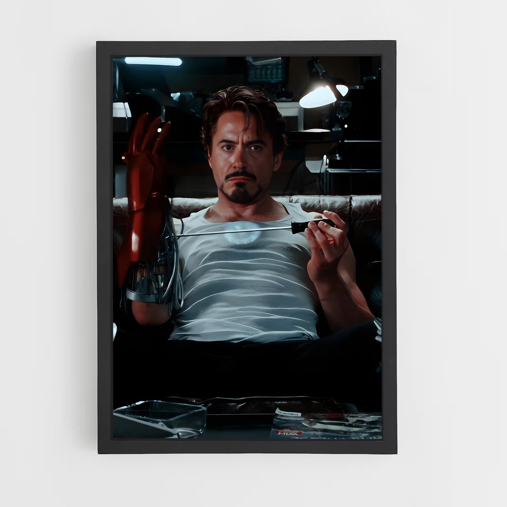 iron-man-15 cadre Noir