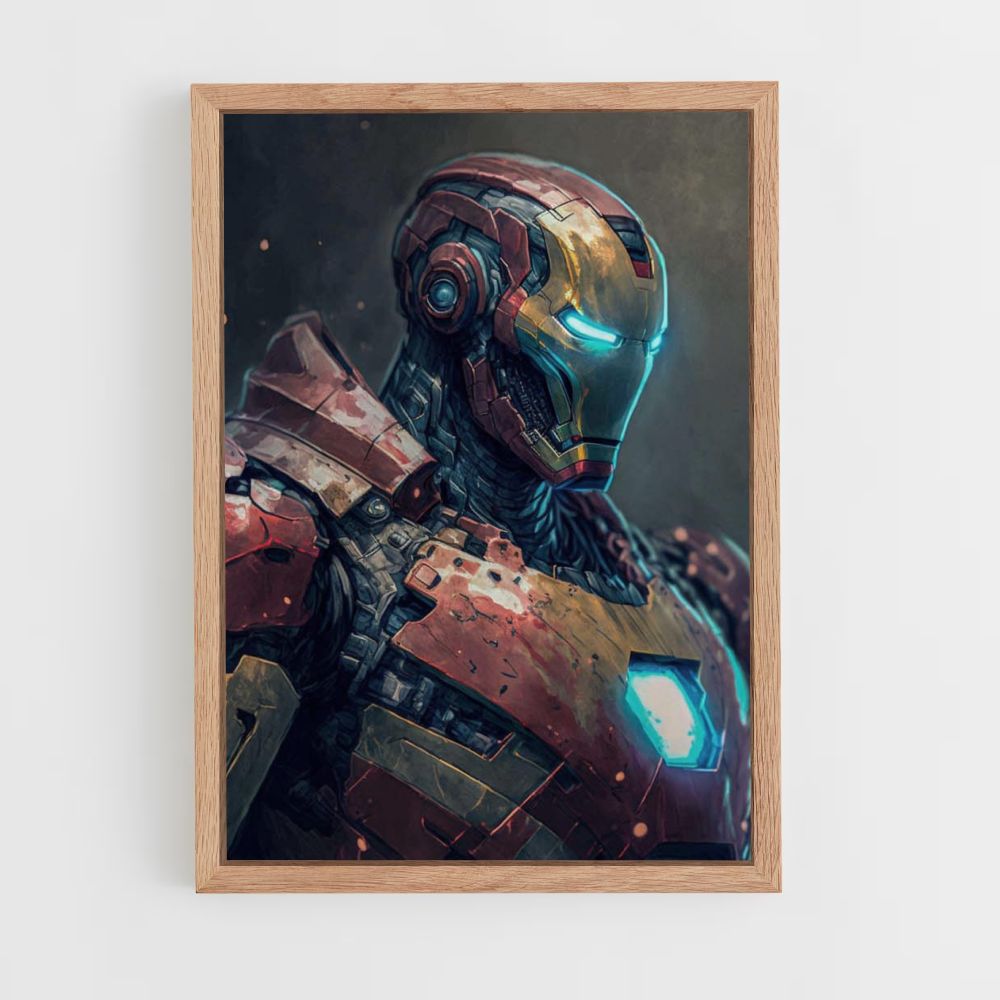 Póster Iron man Diseño