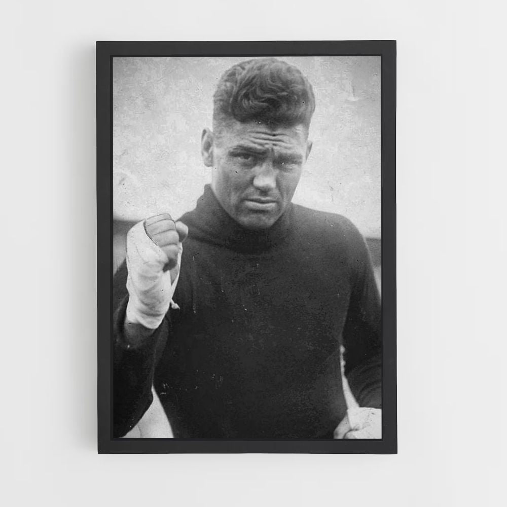 Póster Jack Dempsey Boxeo