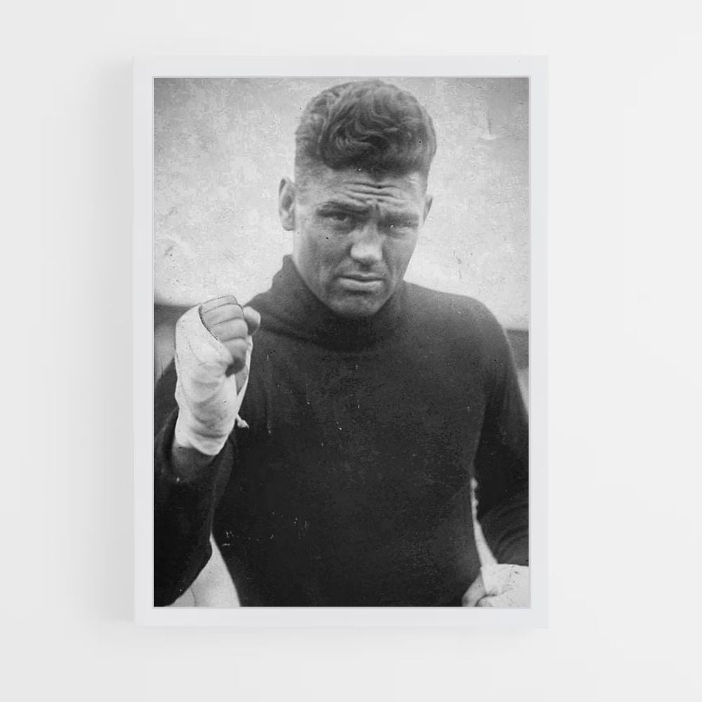 Póster Jack Dempsey Boxeo