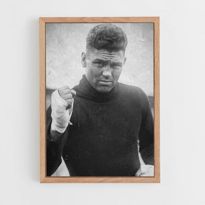 Póster Jack Dempsey Boxeo