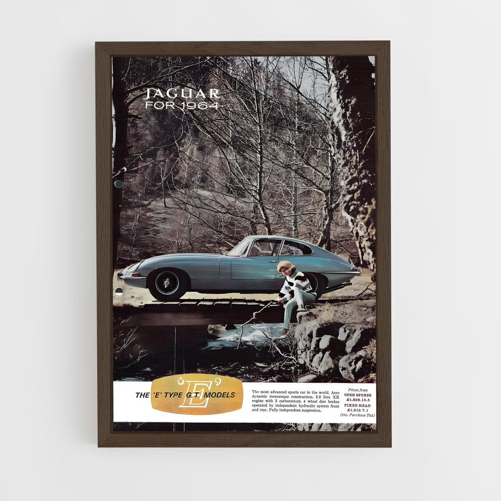 jaguar-1 cadre Bois foncé