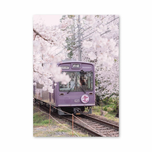 Póster Tren Sakura