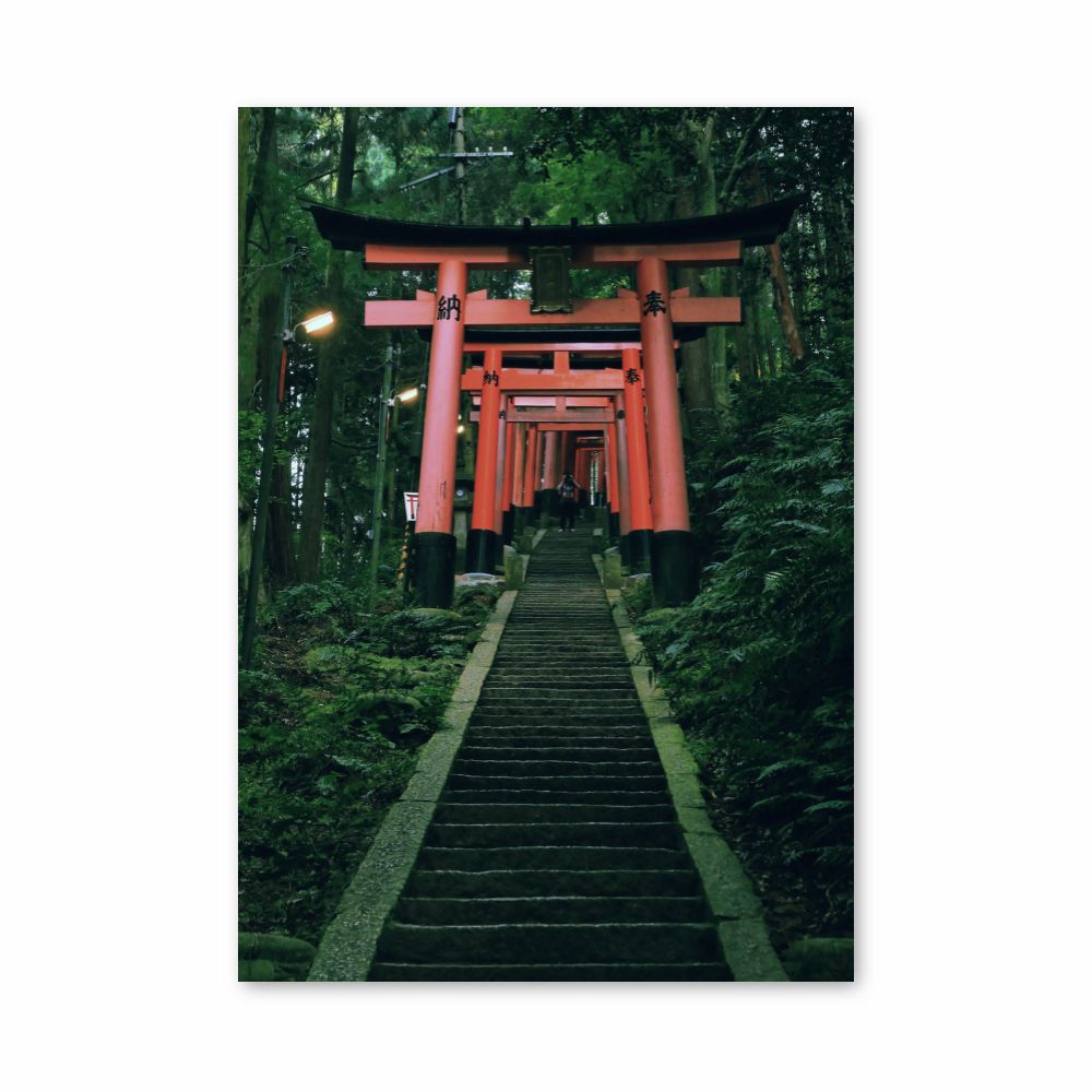 Póster Escaleras de Japón