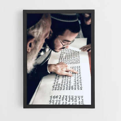 Lectura judía Póster