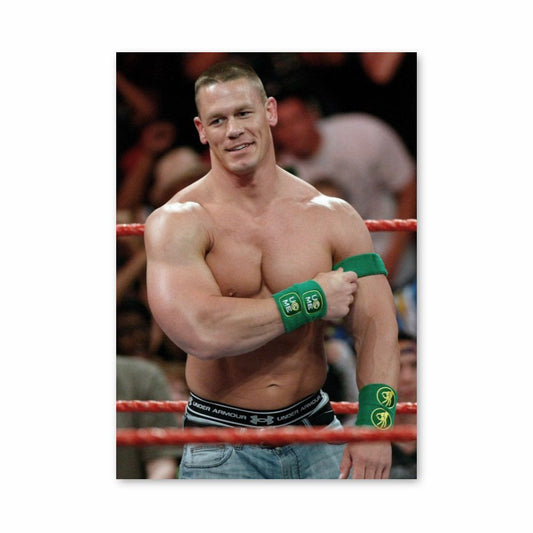 Cartel John Cena Lucha Libre