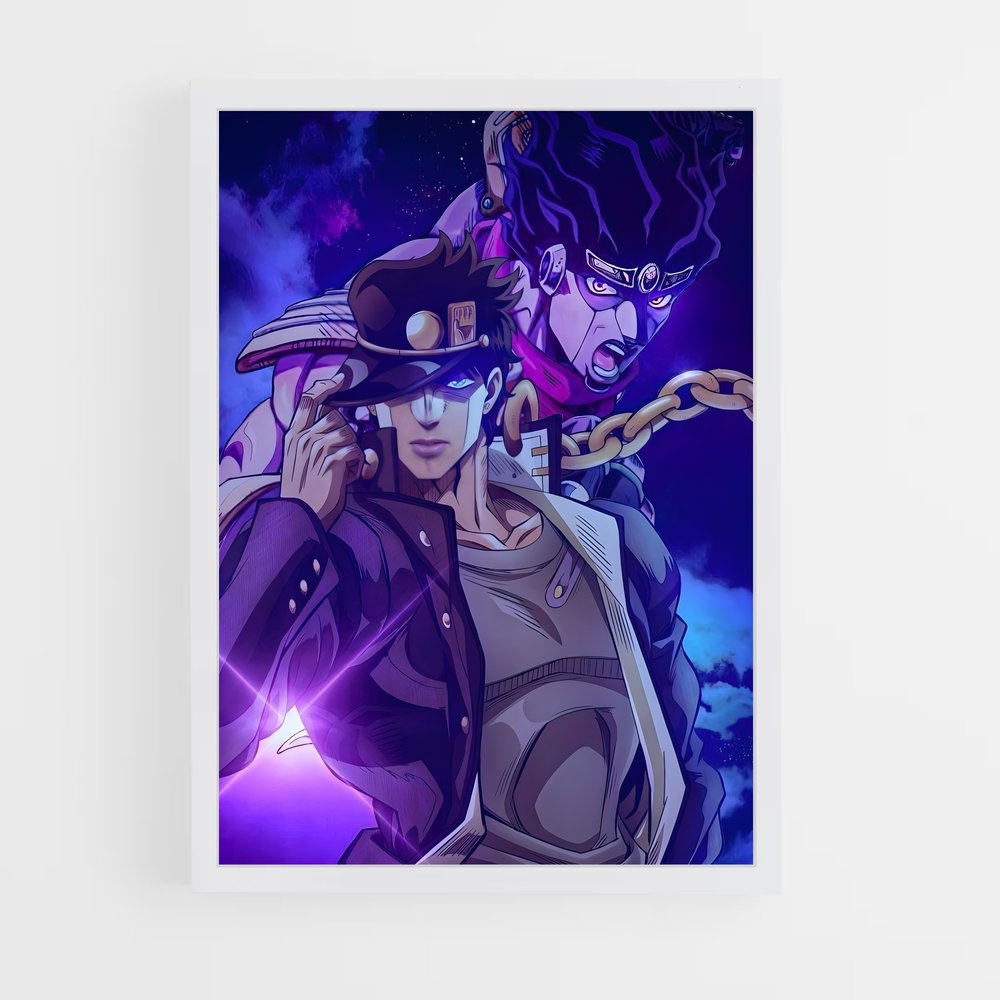 jojo-bizarre-adventure-22 cadre Blanc