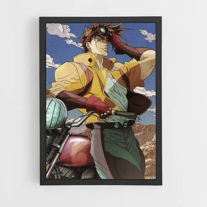 Póster Joseph Joestar joven