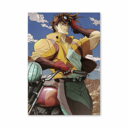 Póster Joseph Joestar joven