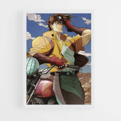 Póster Joseph Joestar joven