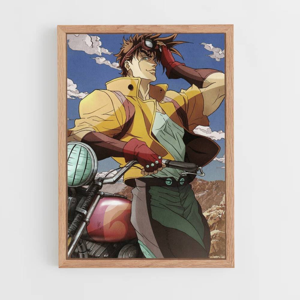 Póster Joseph Joestar joven