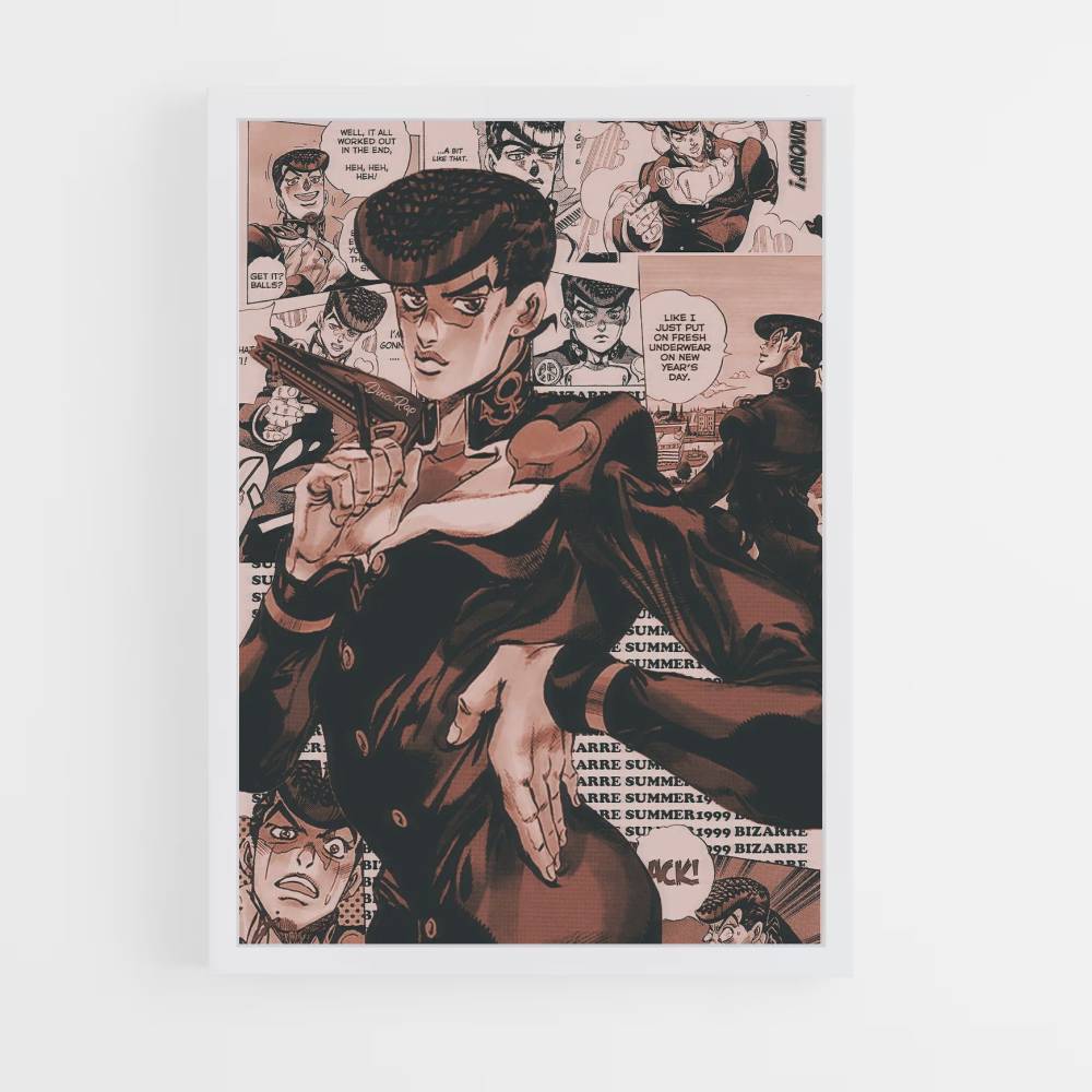 Póster Josuke Higashikata