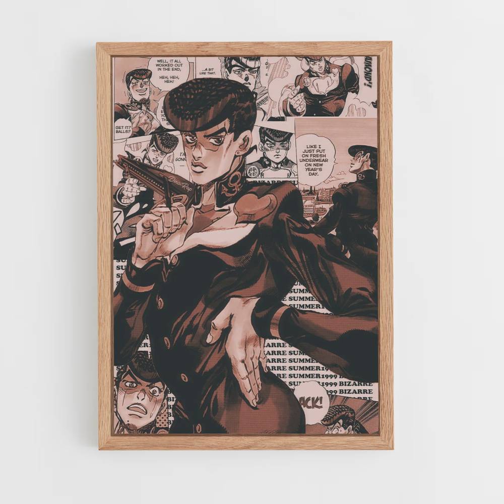 Póster Josuke Higashikata