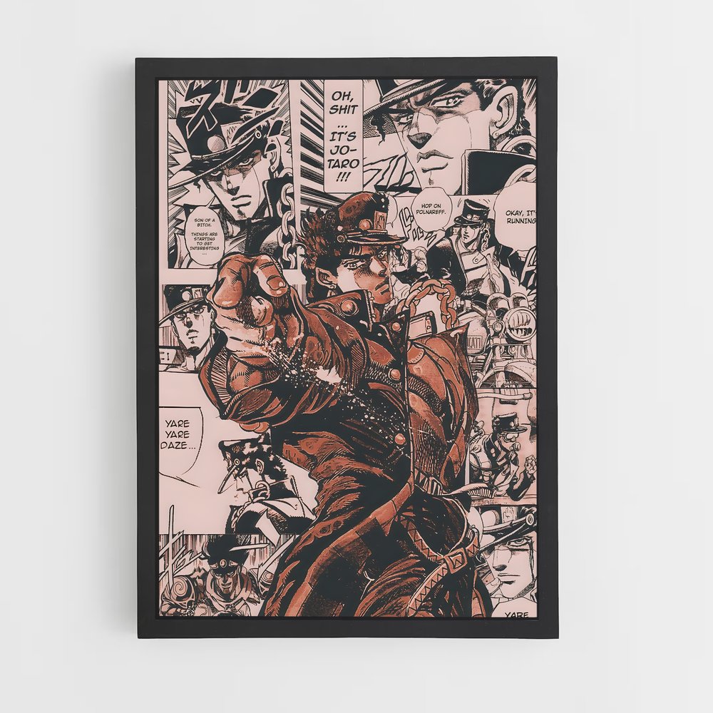 jojo-bizarre-adventure-8 cadre Noir