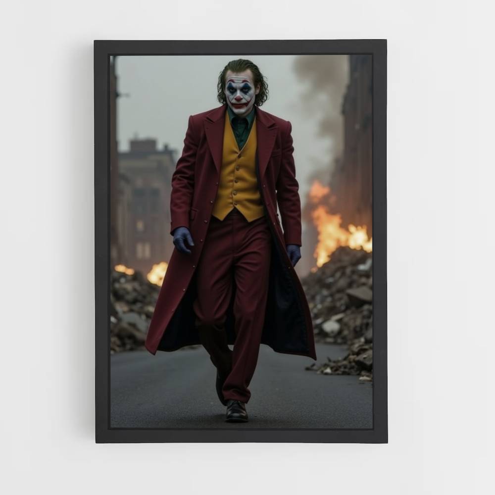 Póster Disfraz De Joker