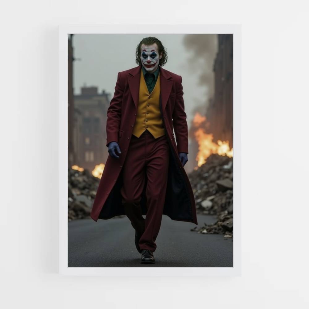 Póster Disfraz De Joker