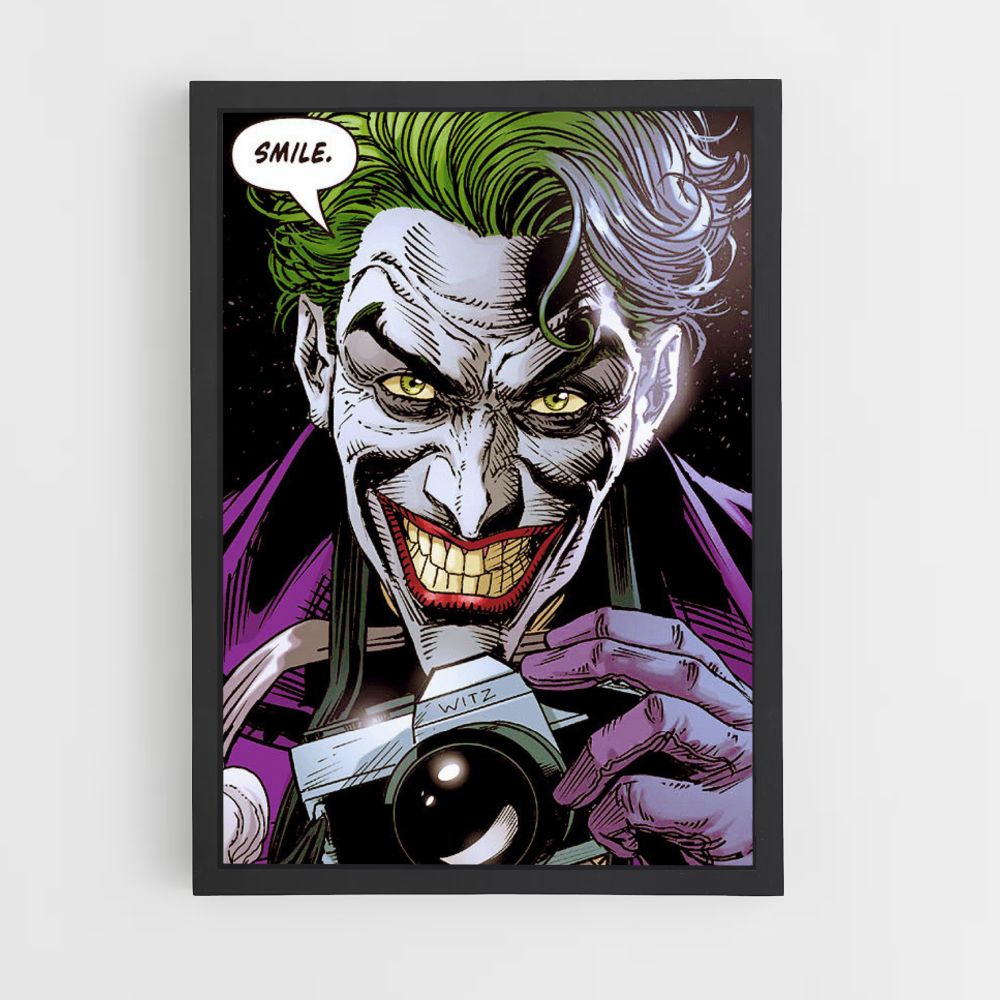 Cartel Joker Sonrisa