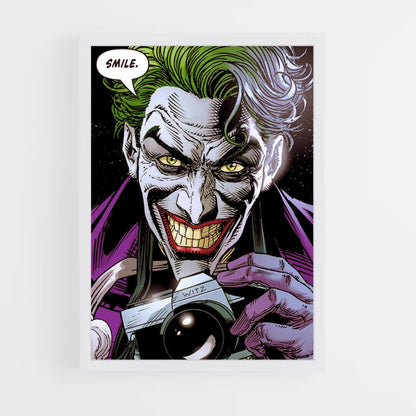 Cartel Joker Sonrisa