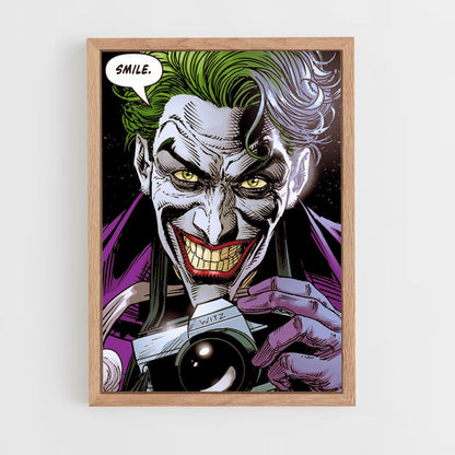 Cartel Joker Sonrisa