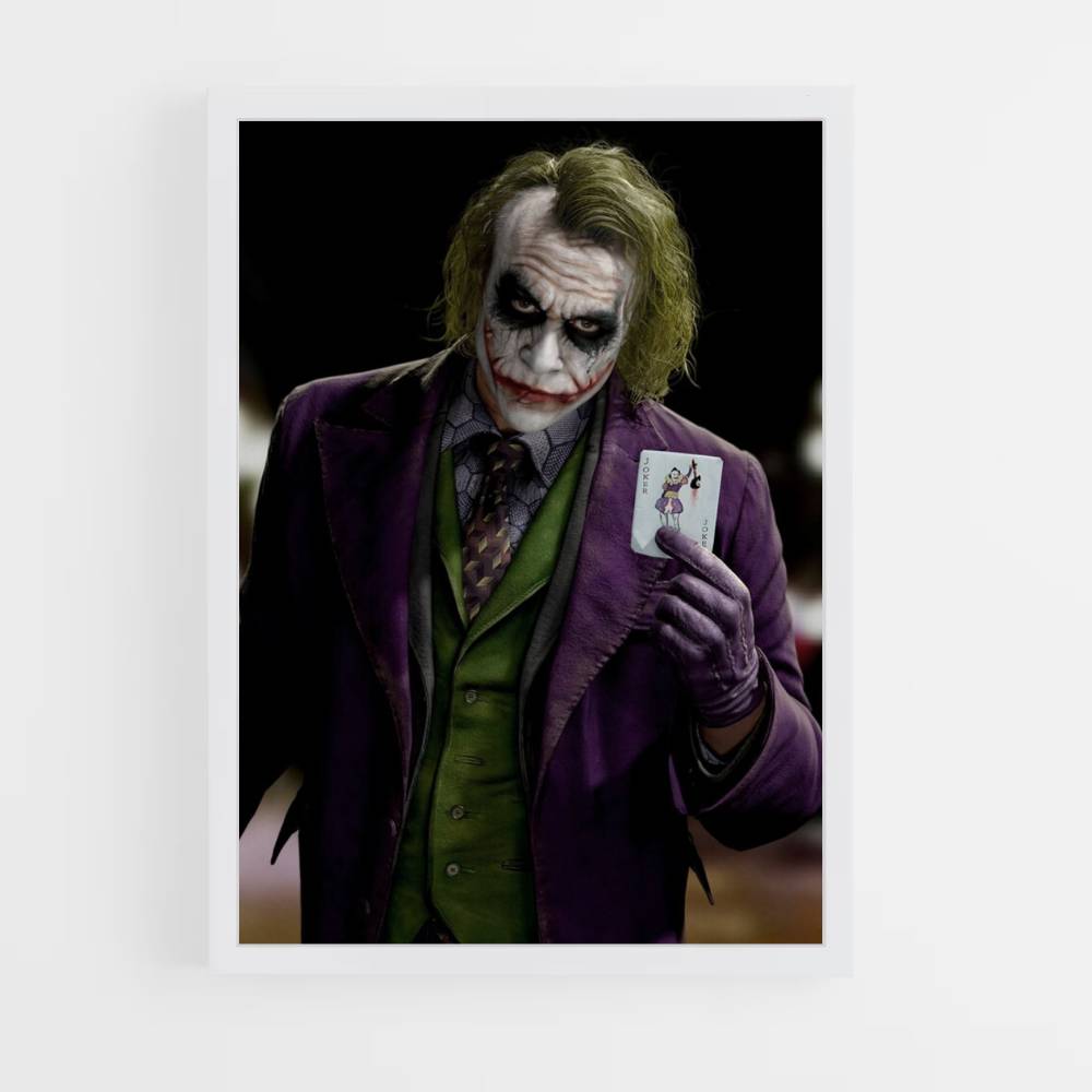 Póster Tarjeta Joker