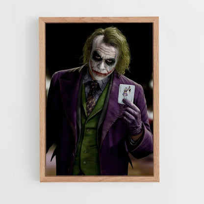 Póster Tarjeta Joker