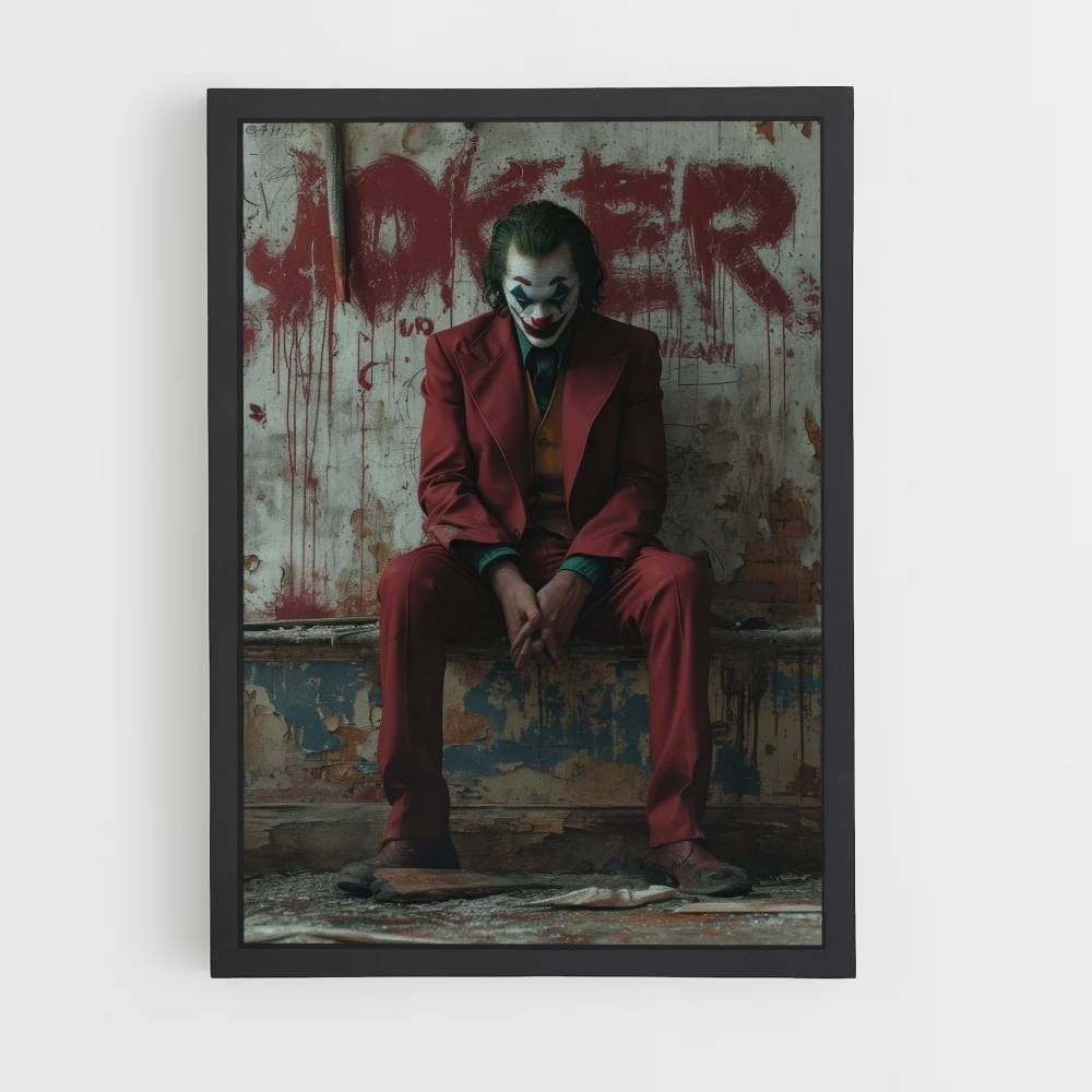 Póster Joker Sangre