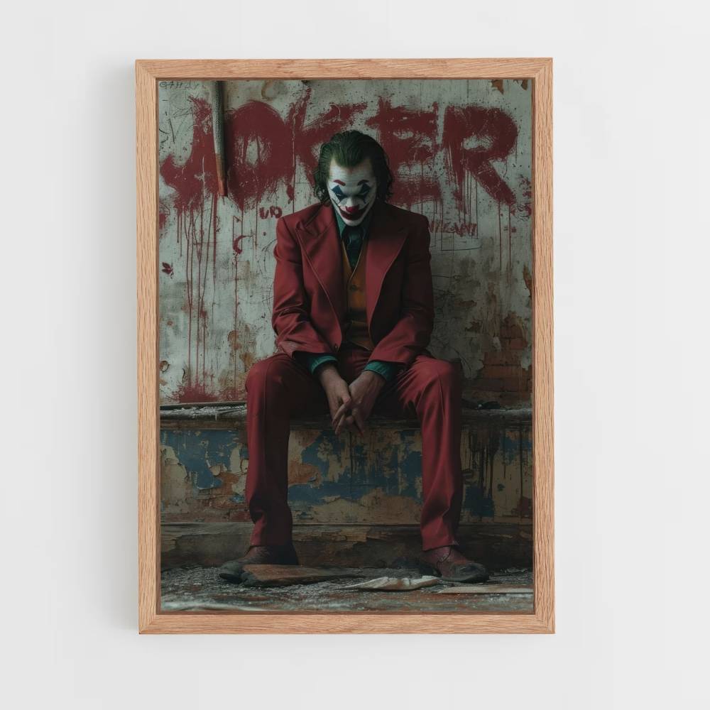 Póster Joker Sangre