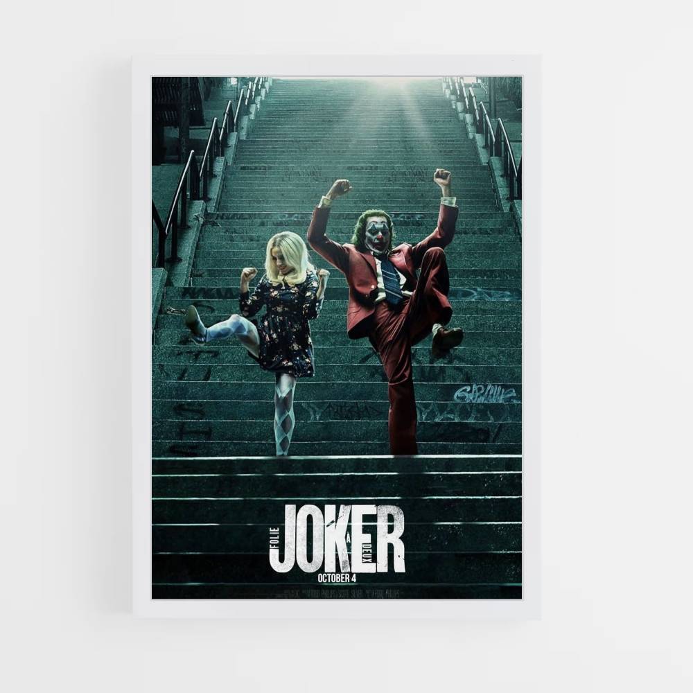 Póster Joker Folie à deux