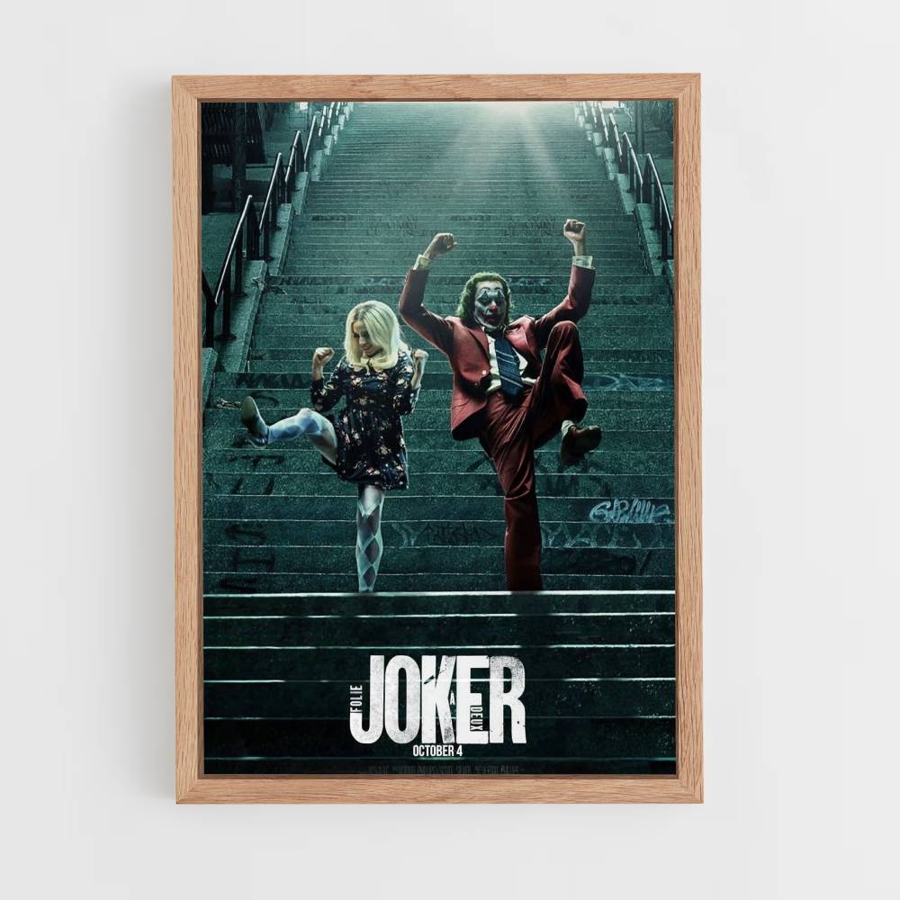 Póster Joker Folie à deux