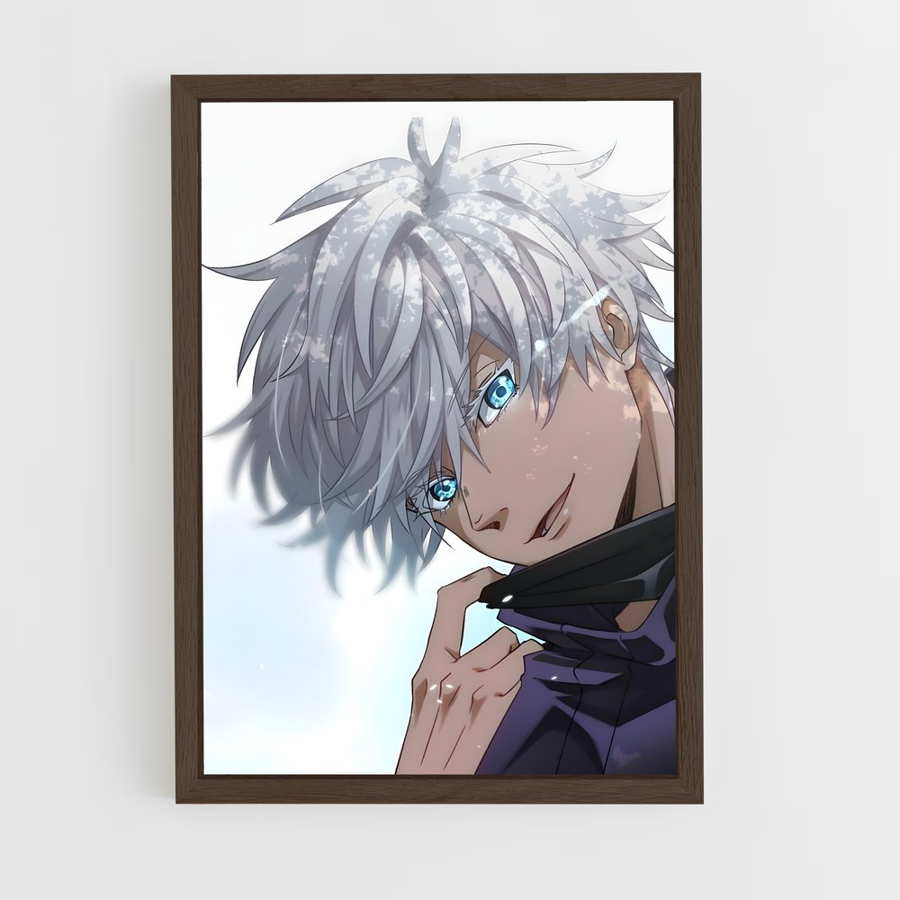 jujutsu-kaisen-10 cadre Bois foncé