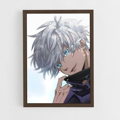 jujutsu-kaisen-10 cadre Bois foncé