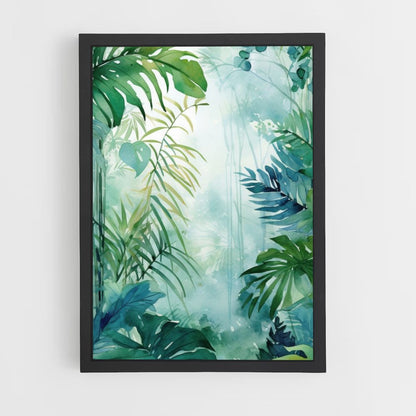 Póster Selva verde