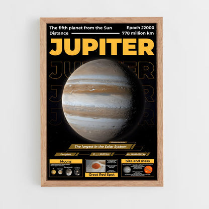 jupiter-4 cadre Bois clair