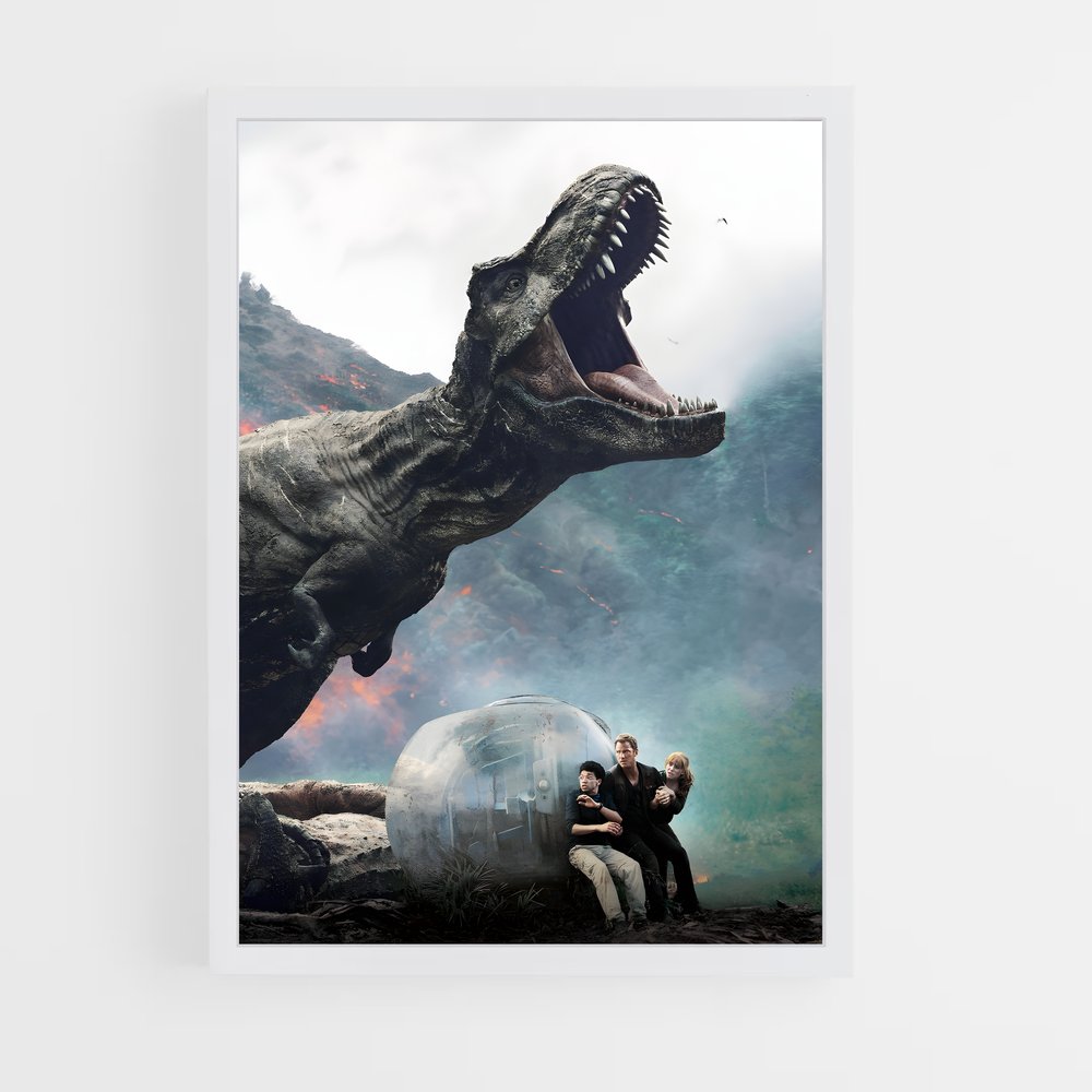jurassic-park-12 cadre Blanc