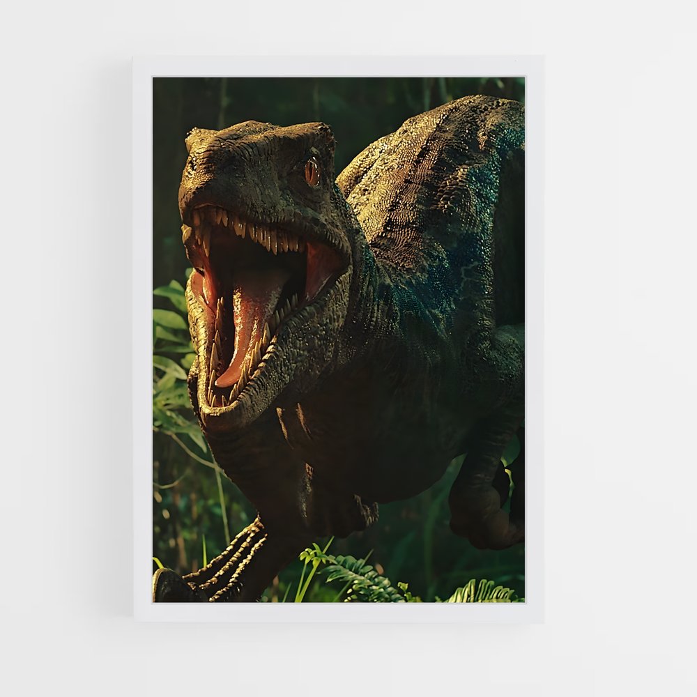 jurassic-park-15 cadre Blanc