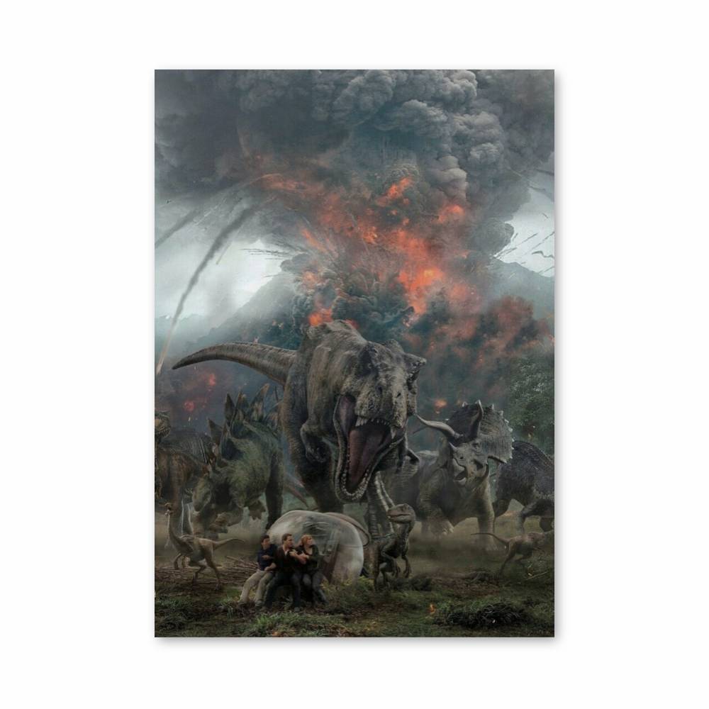 Poster Dinosaure Apocalypse