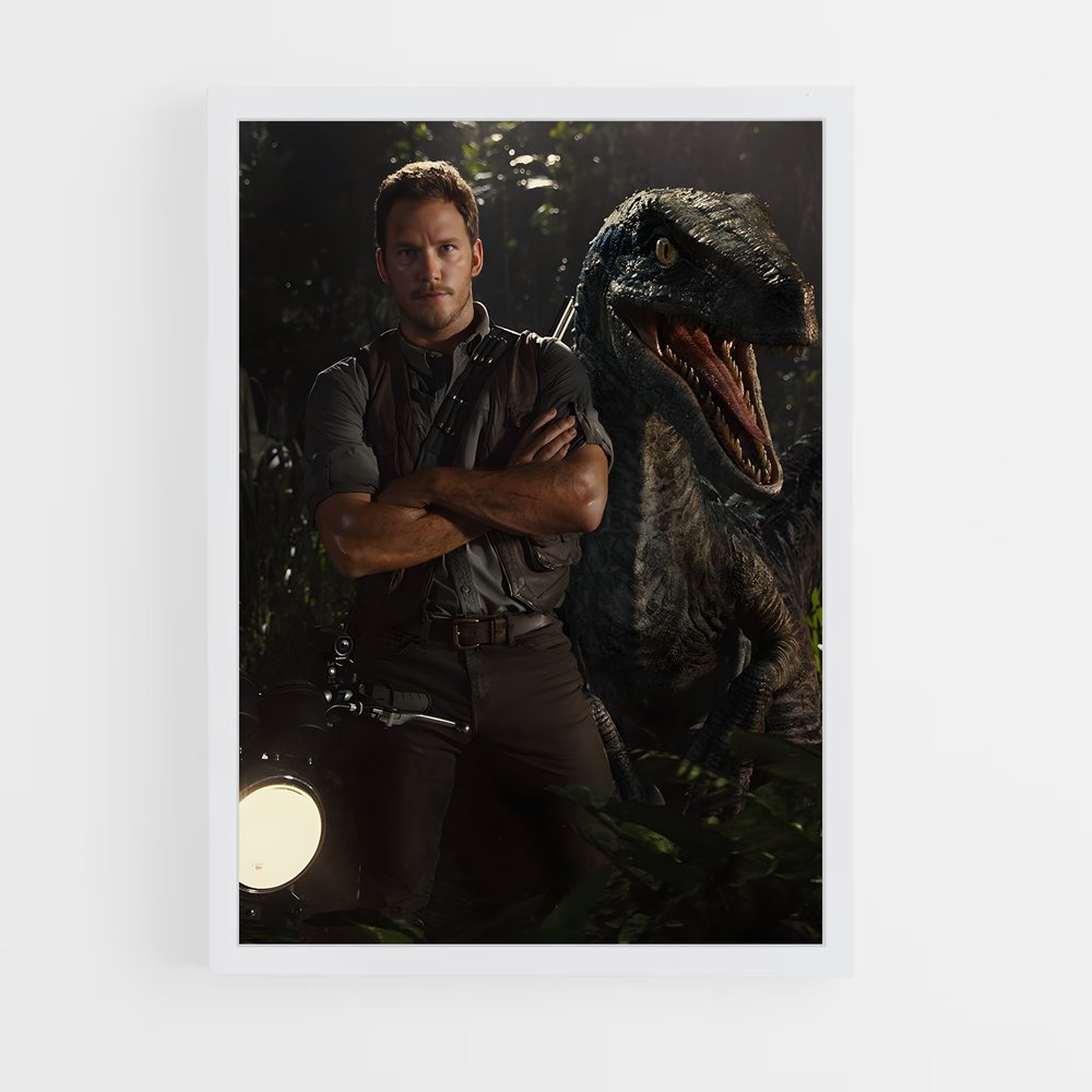 jurassic-park-18 cadre Blanc