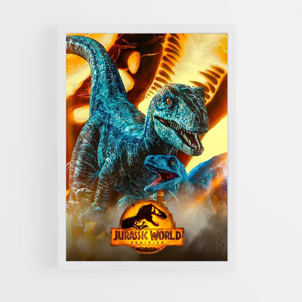 jurassic-park-19 cadre Blanc
