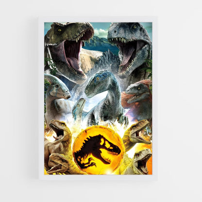 jurassic-park-3 cadre Blanc