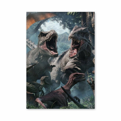 Póster Dinosaurios del Parque Jurásico