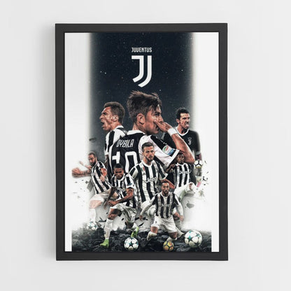 Equipo de la Juventus Póster