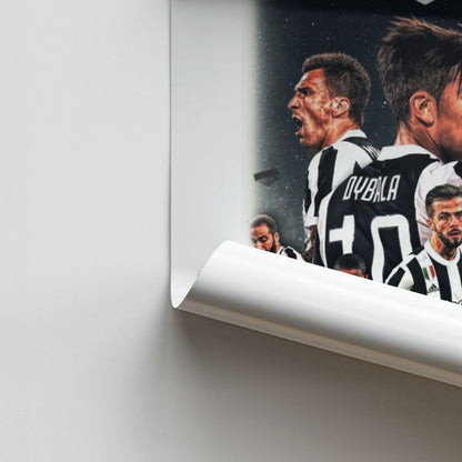 Equipo de la Juventus Póster