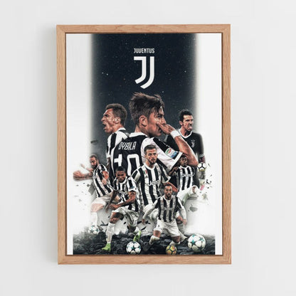 Equipo de la Juventus Póster