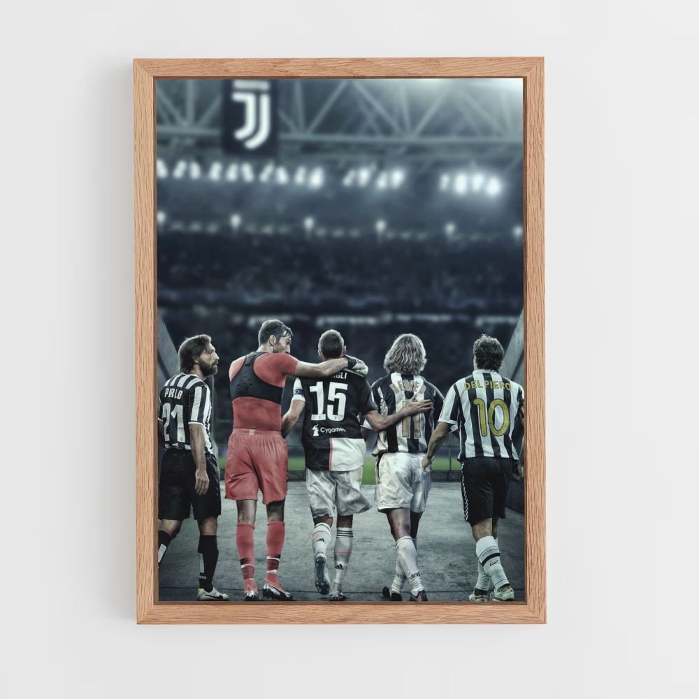 Jugadores de la Juventus Póster