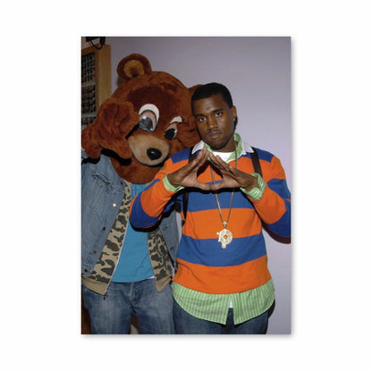 Póster Kanye West Oso