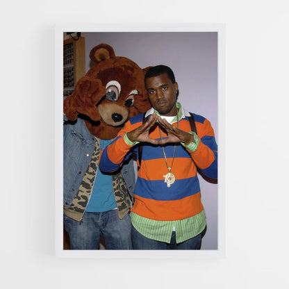 Póster Kanye West Oso