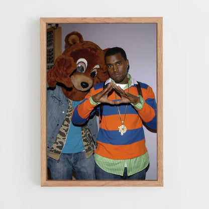 Póster Kanye West Oso