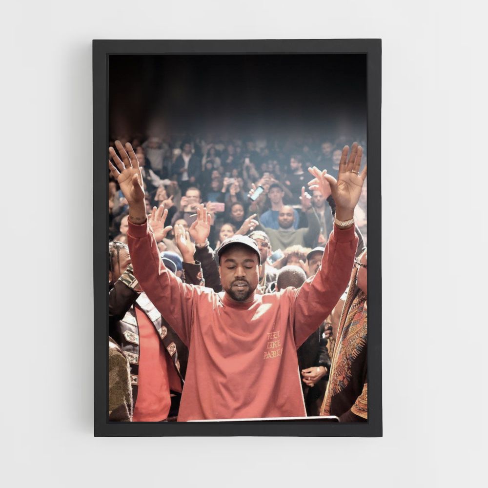 Oración de Kanye Póster