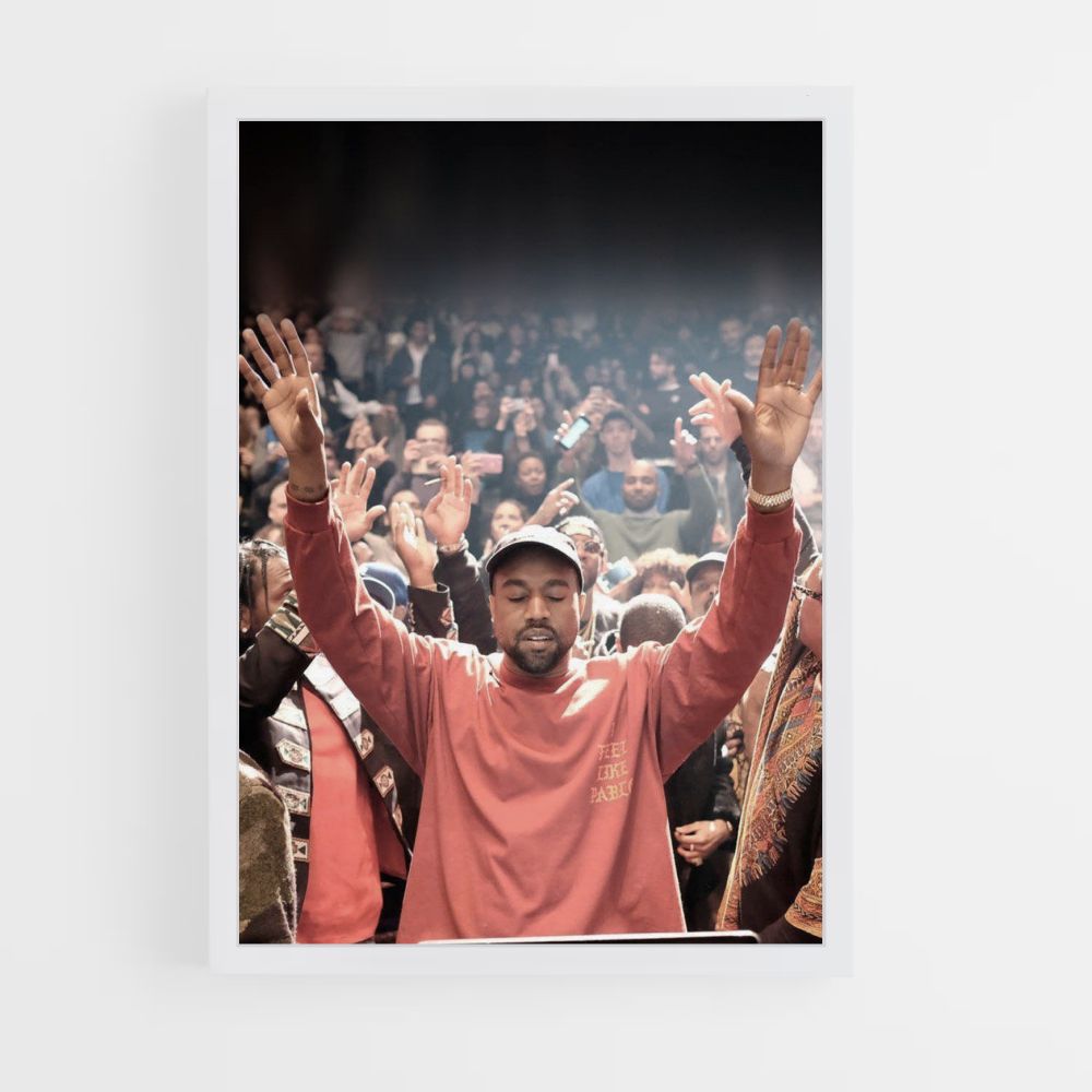 Oración de Kanye Póster